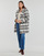 Clothing Women Coats Vila VIROY L/S COAT Multicolour