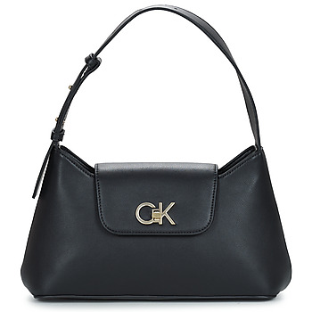 Bags Women Small shoulder bags Calvin Klein Jeans RE-LOCK SHOULDER BAG MD Black