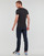 Clothing Men Short-sleeved t-shirts Calvin Klein Jeans CORE INSTITUTIONAL LOGO SLIM TEE Black / Red