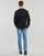Clothing Men Sweaters Calvin Klein Jeans MONOLOGO STENCIL CREW NECK Black