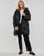 Clothing Women Duffel coats Calvin Klein Jeans LOGO BELT LONG PUFFER Black