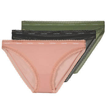 Underwear Women Knickers/panties Calvin Klein Jeans BIKINI X3 Multicolour