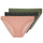 Underwear Women Knickers/panties Calvin Klein Jeans BIKINI X3 Black / Grey / Pink