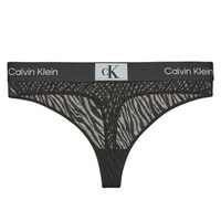 Underwear Women G-strings / Thongs Calvin Klein Jeans MODERN THONG Black