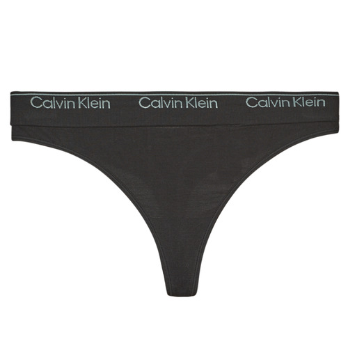 Underwear Women G-strings / Thongs Calvin Klein Jeans THONG Black