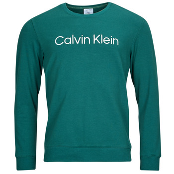 Clothing Men Sweaters Calvin Klein Jeans L/S SWEATSHIRT Blue
