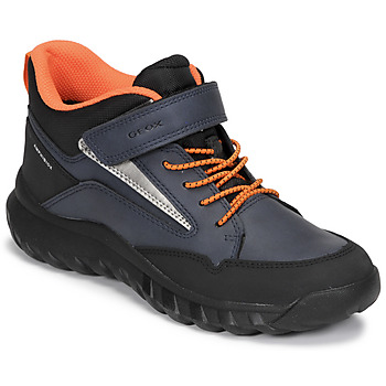 Shoes Boy Mid boots Geox J SIMBYOS B ABX C Marine