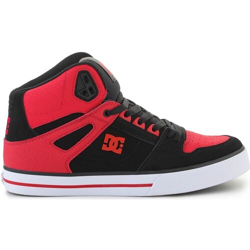 Shoes Men Hi top trainers DC Shoes Pure High Top Red, Black