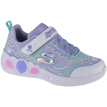Shoes Children Low top trainers Skechers Princess Wishes Violet, Pink