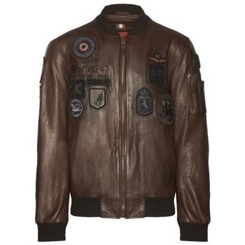 Clothing Men Jackets Aeronautica Militare PN5016PL171083 Brown
