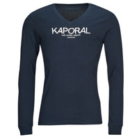 Clothing Men Long sleeved tee-shirts Kaporal TARK Marine