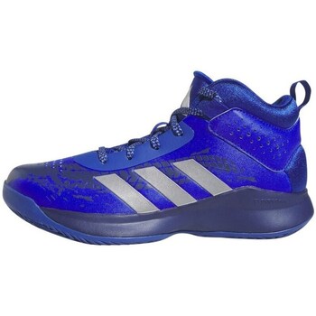 Shoes Children Basketball shoes adidas Originals Cross EM UP 5 K Wide JR Blue