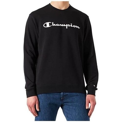 Clothing Boy Sweaters Champion Crewneck Sweatshirt Black