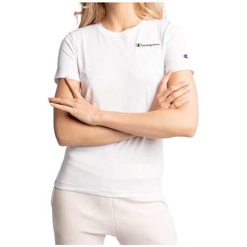 Clothing Women Short-sleeved t-shirts Champion 114912WW001 White