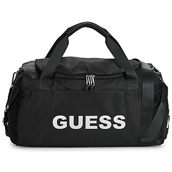 Bags Luggage Guess MAXI LOGO TRAVEL Black