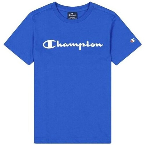 Clothing Boy Short-sleeved t-shirts Champion 306285BS071 Blue