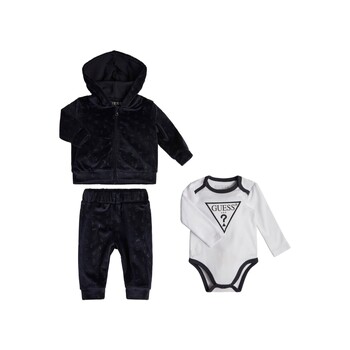 Clothing Boy Sets & Outfits Guess CHENILLE SET Marine