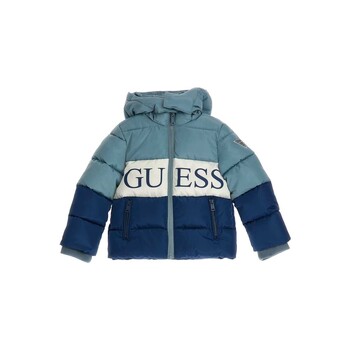 Clothing Children Duffel coats Guess N3BL02 Grey / White