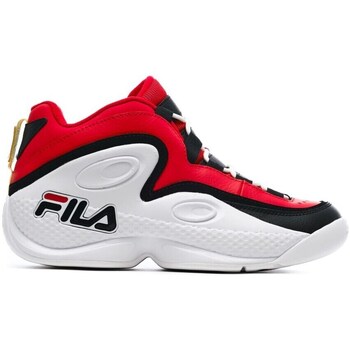 Shoes Men Mid boots Fila Grant Hill 3 Mid White, Red