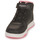 Shoes Girl Hi top trainers Kappa OSCAR MID KID EV Black / Pink