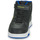 Shoes Boy Hi top trainers Kappa OSCAR MID KID EV Black / Blue / Yellow