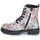 Shoes Girl Mid boots Bullboxer AJS500E6 White / Flowers