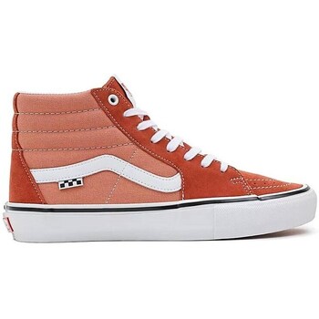 Shoes Hi top trainers Vans Skate SK8HI Orange