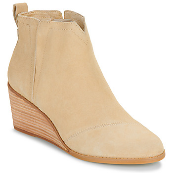 Shoes Women Ankle boots Toms Clare Beige