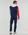 Clothing Men Sweaters Polo Ralph Lauren SWEATSHIRT CAPUCHE COLORBLOCK BEAR BRODé Marine / Red / Blue / White