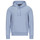 Clothing Men Sweaters Polo Ralph Lauren SWEATSHIRT CAPUCHE LOGO CENTRAL EN DOUBLE KNIT TECH Blue