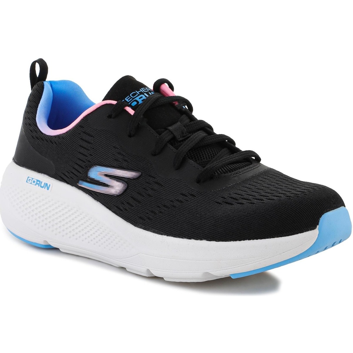 Shoes Women Low top trainers Skechers Go Run Elevate-Double Time 128334-BKMT Black
