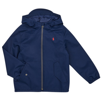 Clothing Boy Jackets Polo Ralph Lauren PRTLAND SHEL-OUTERWEAR-WINDBREAKER Marine