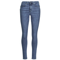 Clothing Women Slim jeans Only ONLPOWER MID SK PUSH REA2981 Blue / Clear