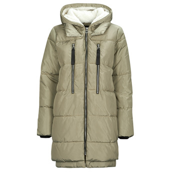 only  onlnewnora long puffer coat cc otw  women's jacket in beige