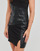Clothing Women Short Dresses Only ONLMARIANNE FAUX LEATHER MIX DRESS OTW Black
