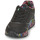 Shoes Girl Low top trainers Skechers UNO LITE Black / Multicolour