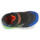 Shoes Boy Low top trainers Skechers FLEX GLOW BOLT Black / Blue / Led