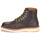 Shoes Men Mid boots Selected SLHTEO NEW LEATHER MOC-TOE BOOT Brown