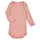 Clothing Girl Sleepsuits Petit Bateau BODY US ML MINIPENSEE PACK X5 Multicolour