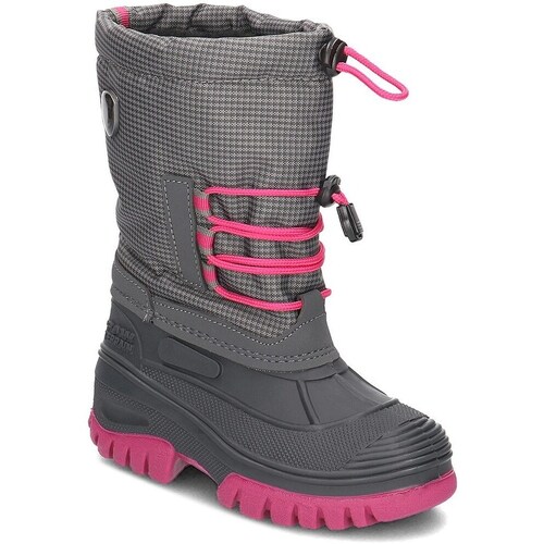 Shoes Children Snow boots Cmp Ahto WP Graphite, Grey, Pink