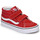 Shoes Children Hi top trainers Vans UY SK8-Mid Reissue V Red