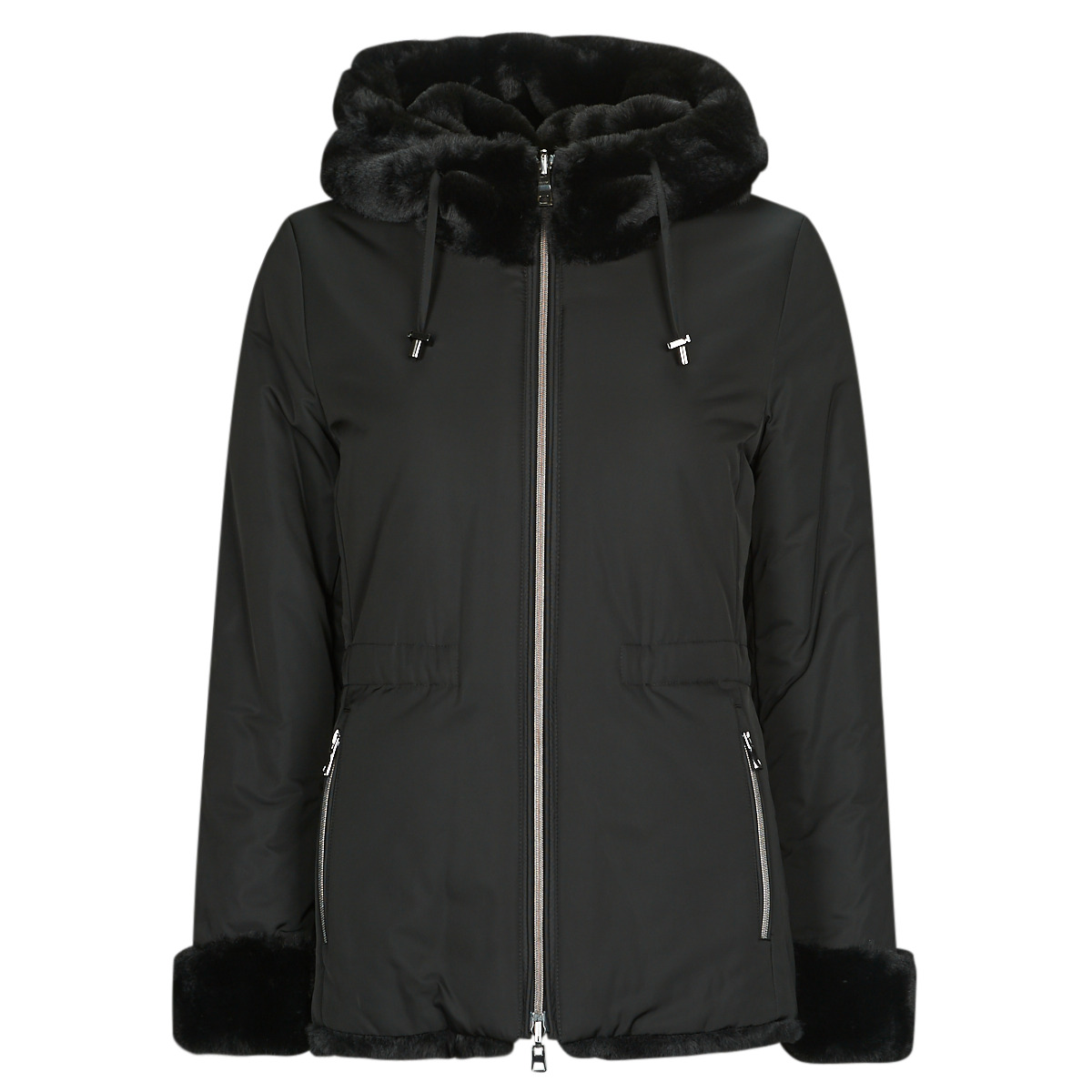 geox  w2620e-tc164-f0284  women's jacket in black