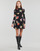 Clothing Women Short Dresses Desigual PETONY Black / Multicolour