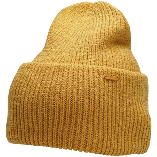 Clothes accessories Women Hats / Beanies / Bobble hats 4F CAD007 Orange