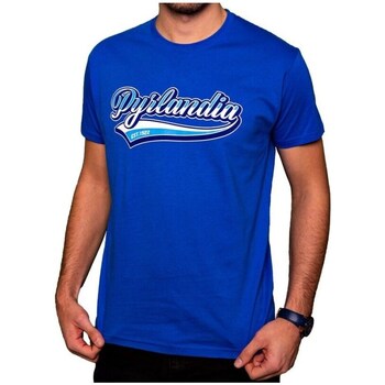 Clothing Men Short-sleeved t-shirts adidas Originals Pyrlandia EST1922 Blue