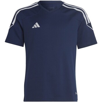 Clothing Boy Short-sleeved t-shirts adidas Originals Tiro 23 League JR Marine