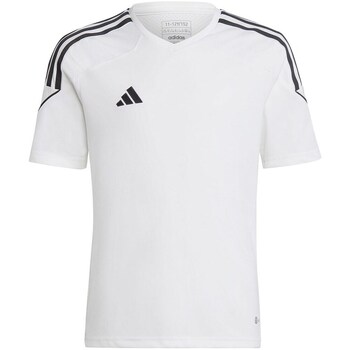 Clothing Boy Short-sleeved t-shirts adidas Originals Tiro 23 League JR White