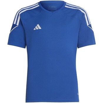 Clothing Boy Short-sleeved t-shirts adidas Originals Tiro 23 League JR Blue