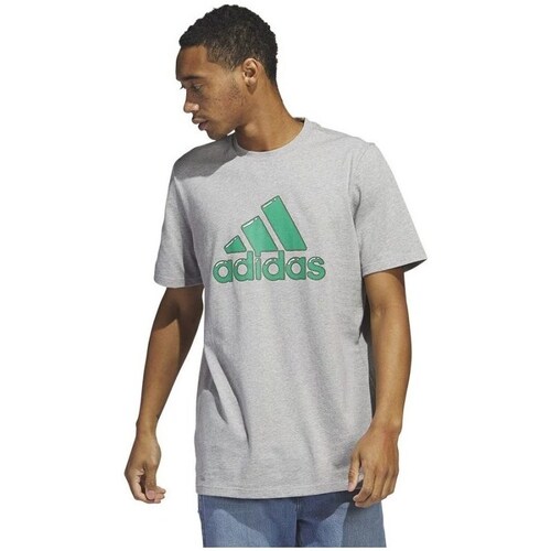 Clothing Men Short-sleeved t-shirts adidas Originals Fill G Tee Grey