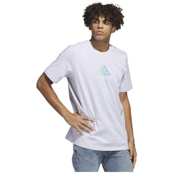 Clothing Men Short-sleeved t-shirts adidas Originals Power Logo Tee White